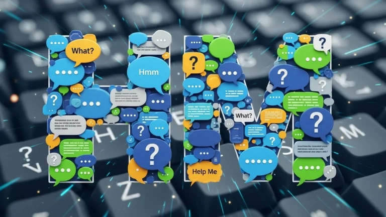 What Does HM Mean in Text