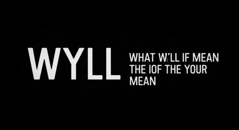 What Does Wyll Mean in Text