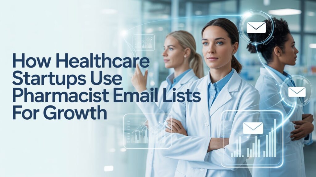 How Healthcare Startups Use Pharmacist Email Lists for Growth