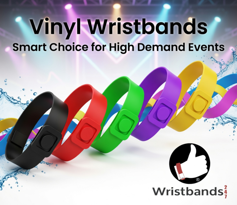 Why Vinyl Wristbands Are the Smart Choice for High Demand Events