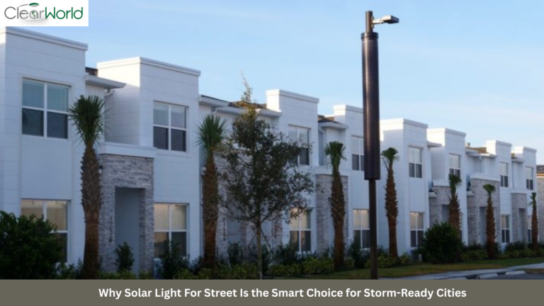 Why Solar Light For Street Is the Smart Choice for Storm-Ready Cities